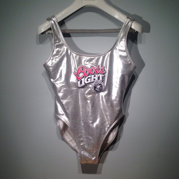 Coors Light Silver Bullet Swimsuit VINTAGE RARE - Picture 9 of 13